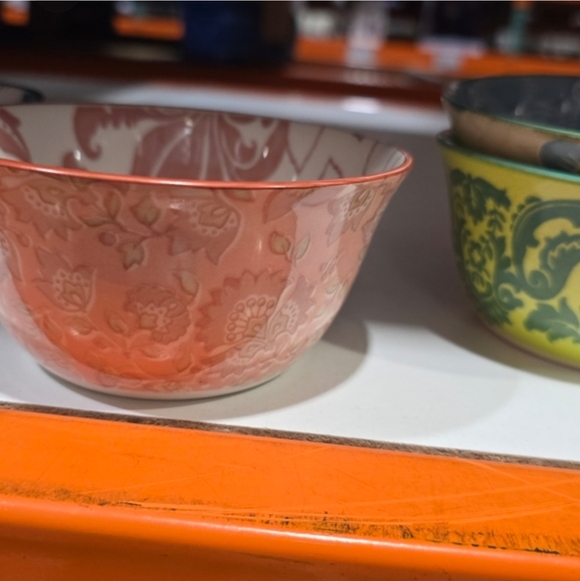 10 Pieces Bontanical Stoneware Bowls, Set of 10 All Purpose Bowls, 4.75" - Picture 7 of 7